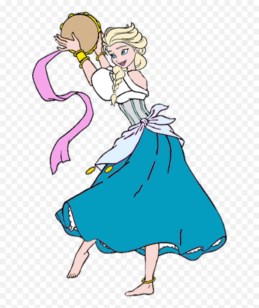 Elsa Crown Clipart - Disney Heroes Battle Mode Anna Emoji,Gypsy Emoji