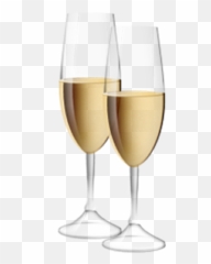 Transparent Champagne Flutes Clipart Gallery Yopriceville - Champagne Glasses Transparent Background Emoji,Champagne Emoji