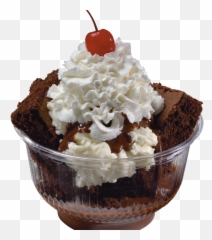 brownie sunday whippedcream chocolate dessert food - India Ice Cream Brand Emoji