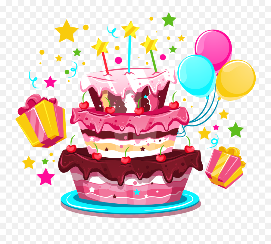 Birthday Cake Happy Birthday To You Party - Birthday Png Transparent Background Birthday Cake Cartoon Emoji,Bday Cake Emoji