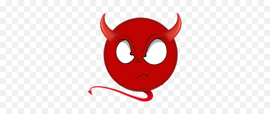 Fun Devil Emoji - Cartoon,How To Make A Devil Emoji