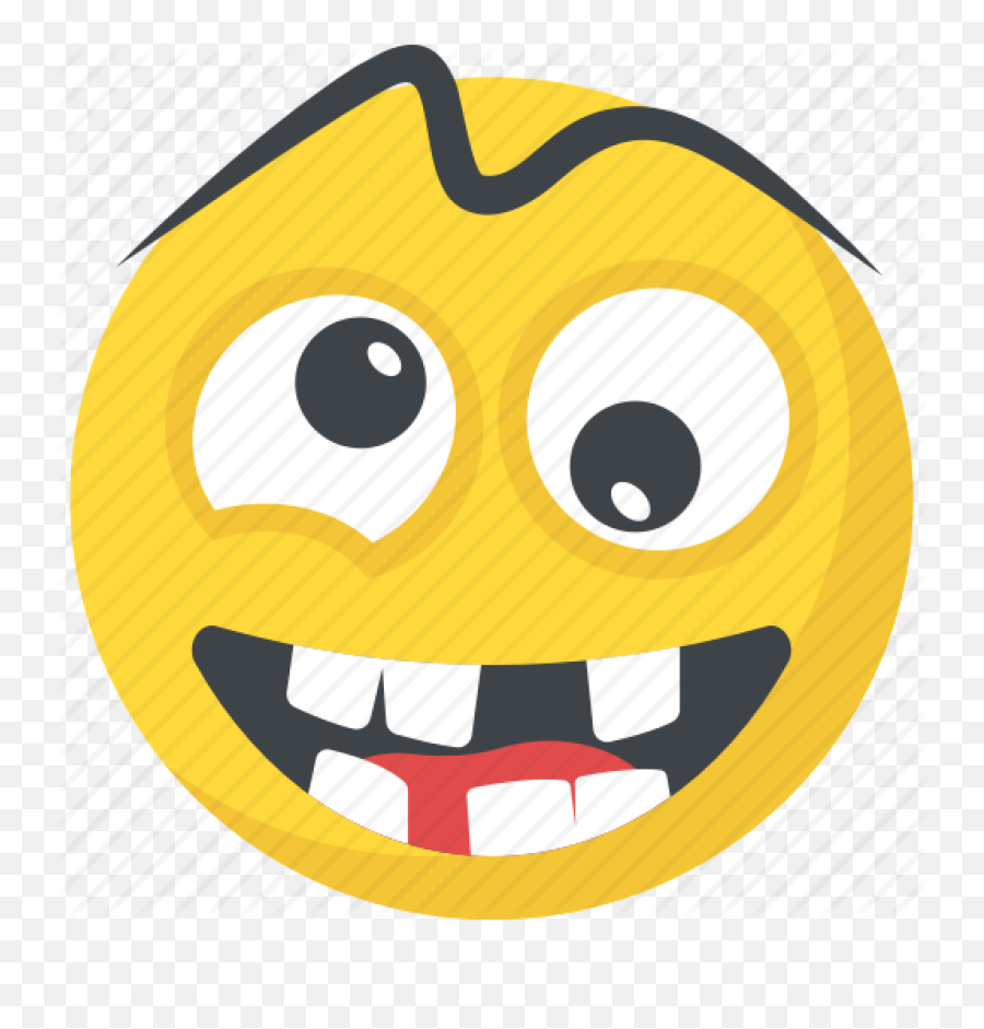 Crazy Face Smiley Smiley 2 Vectors - Face Emoji Crazy Face,Laughing Face Emoji