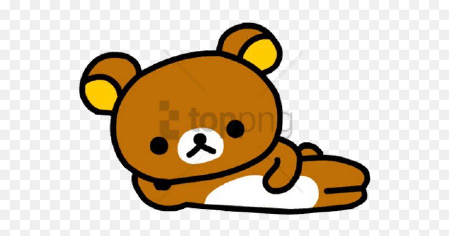 Free Png Rilakumma Lying Down Png Image - Rilakkuma Logo Emoji,Lying Down Emoji