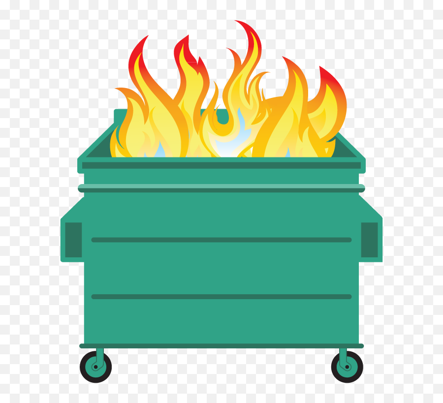 Dumpster Fire Clipart - Animated Dumpster Fire Emoji,Dumpster Fire Emoji
