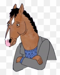 bojackhorseman sad Sticker by Waste of Oxygen - Bojack Horseman Cookies Breakfast Emoji
