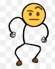 Clap Face With Raised Eyebrow Gif - Distraction Dance Emoji