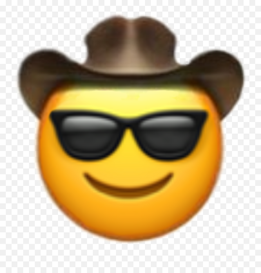 Cowboy Cowboyemoji Cool Coolemoji Sunglassesemoji Emoji - Sad Yeehaw,Cool Glasses Emoji