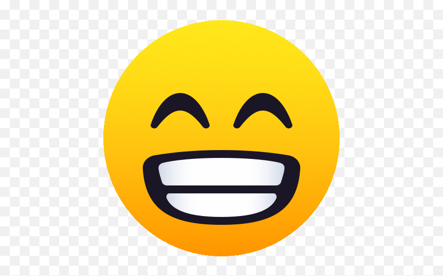Beaming Face With Smiling Eyes People - Animated Smiling Gif Emoji,Beaming Emoji