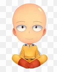Download Saitama - One Punch Man Saitama Chibi Emoji,Punch Emoji