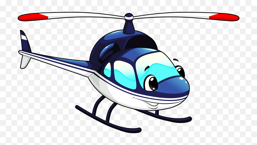 Download Helicopter Airplane Cartoon - Cute Cartoon Helicopter Png Emoji,Helicopter Emoticon