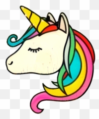 Emoticon Png And Vectors For Free - Unicorn Head Transparent Background Emoji,Unicorn Emoticons