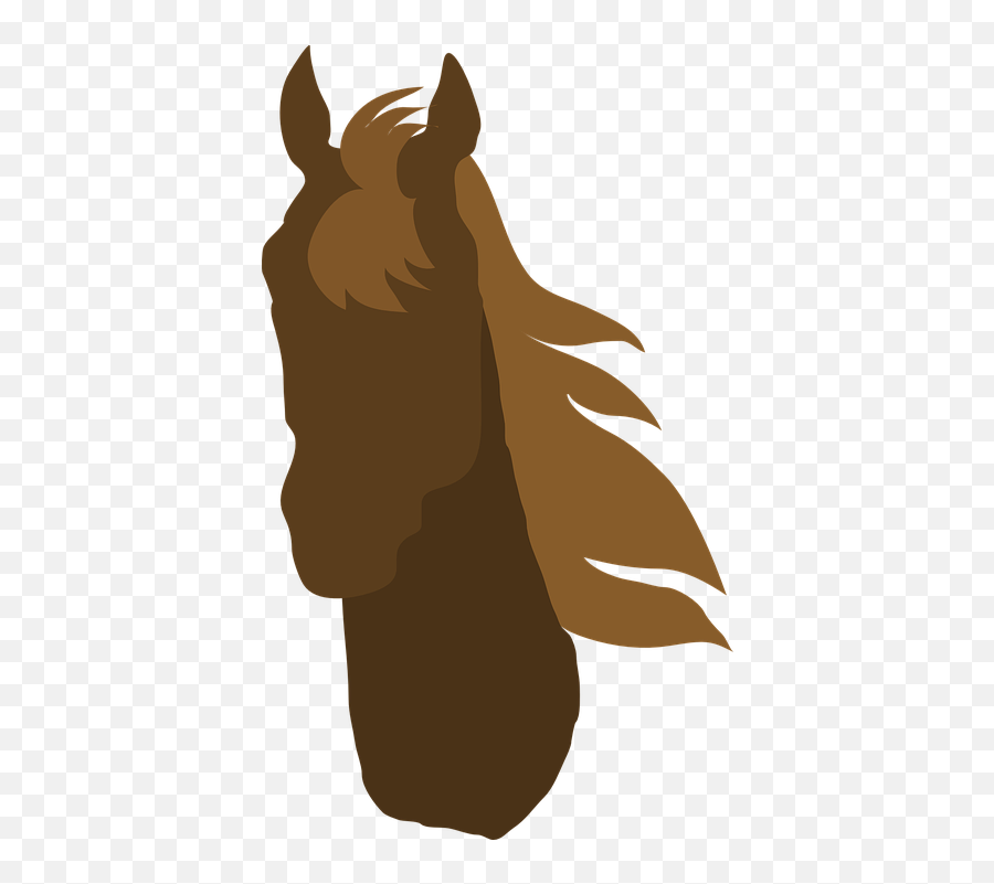 Free Equine Horse Vectors - Horse Emoji,Chestnut Emoji