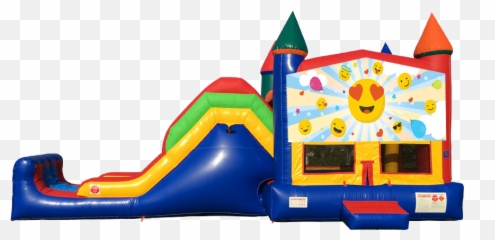 Super Combo 5 In 1 From Awesome Bounce - Inflatable Castle Emoji,Michigan Emoji