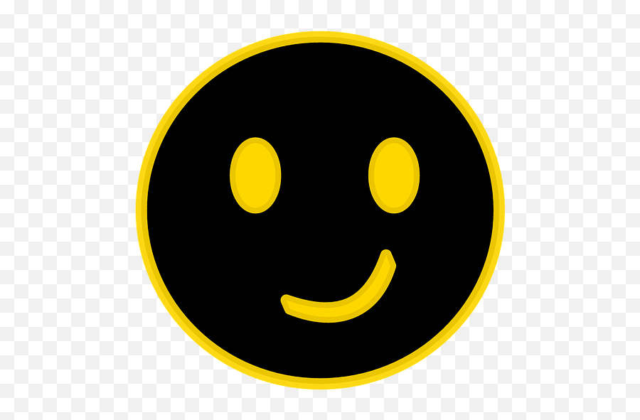 Smiley Face Crooked Inverted Smiley - Smiley Emoji,Motion Emoticon