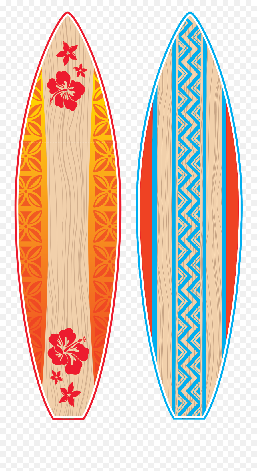 Giant Surfboards Bulletin Board Display - Surf Board Png Emoji,Surfboard Emoji