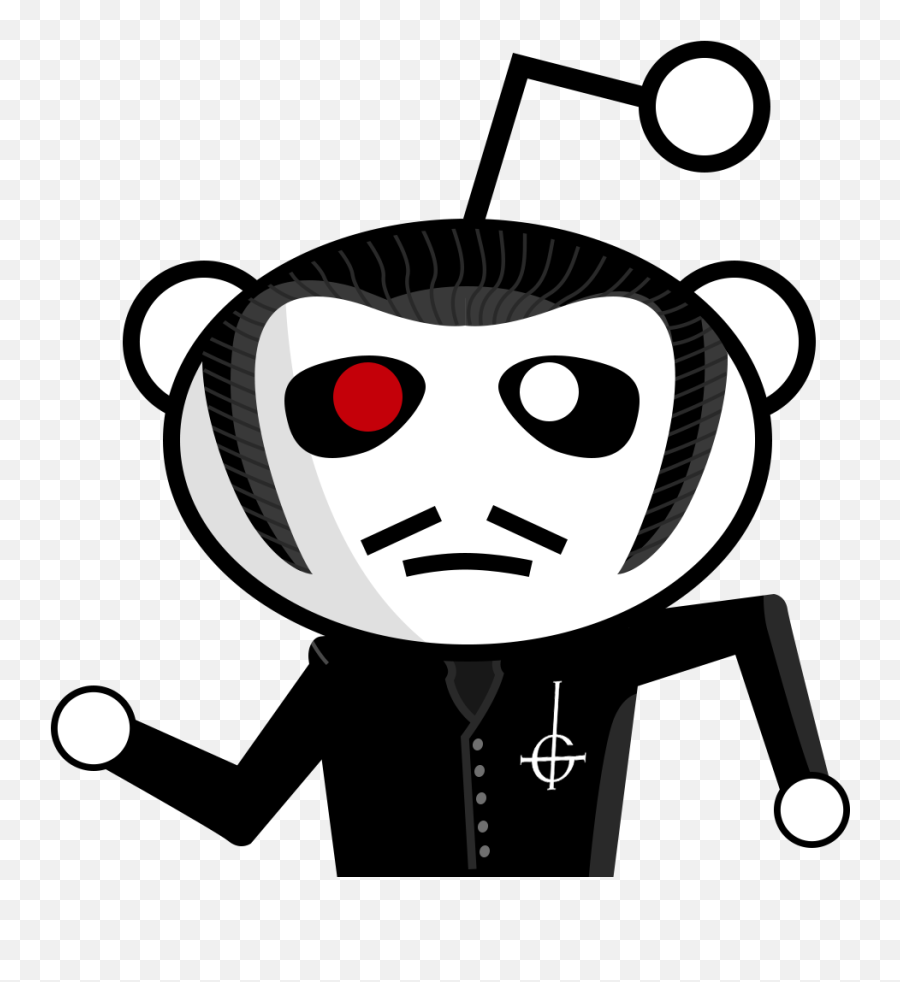 Ghost Clipart Menacing Ghost Menacing - Red Social Reddit Emoji,Menacing Emoji