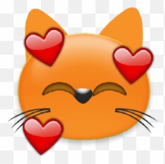 The Magic Of The Internet - Clip Art Emoji,Cat Heart Emoji Meme