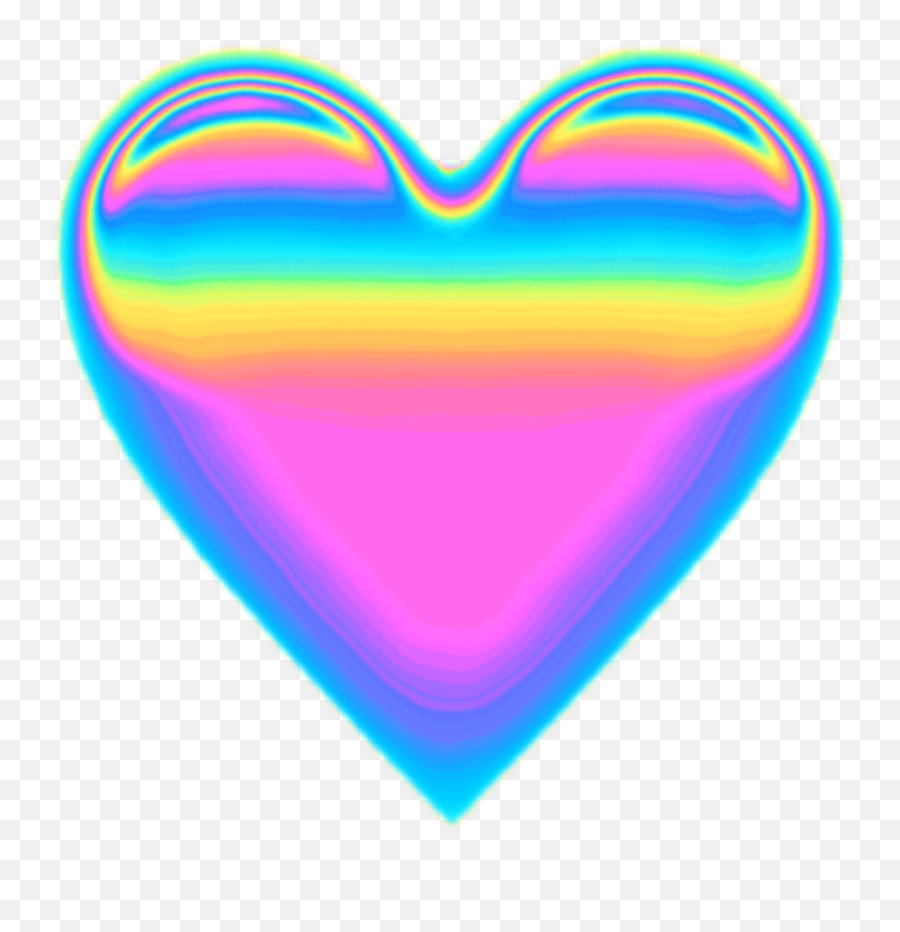 Heart Emoji Holographic Holo - Heart,Different Color Heart Emojis