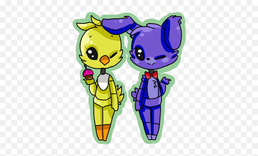 Bonnie X Chica - Bonnie X Chica Emoji,Male Shrug Emoji