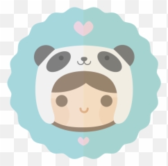 House Clipart Kawaii House Kawaii - Giant Panda Emoji,Candy Face Lemon Pig Emoji