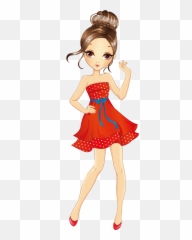 Fashion Clipart Girl - Beautiful Emoji