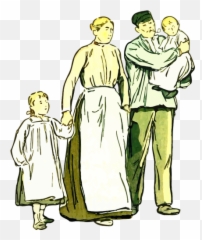 Working Class Family - Clip Art Emoji