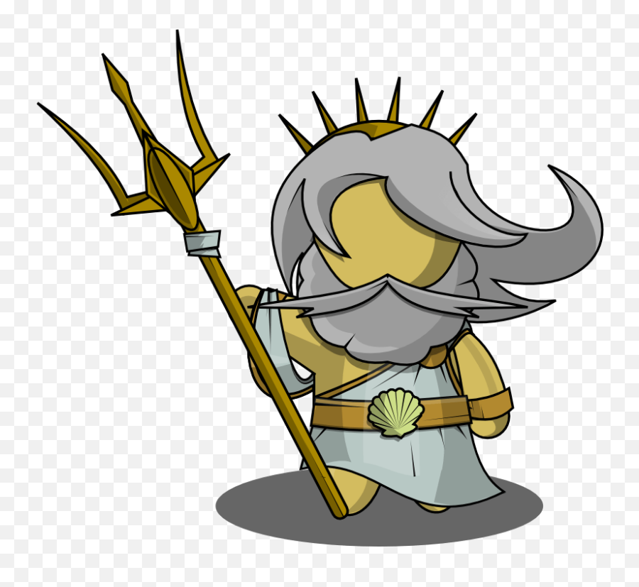 Trident Clipart Posiedons Trident Posiedons Transparent - Poseidon Clipart Png Emoji,Trident Emoji