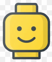 Lego Smile Man Happy Freetoedit - Transparent Lego Block Silhouette Emoji,Lego Emoji
