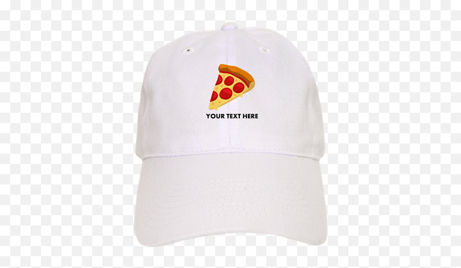 Pizza Emoji Personalized Baseball Cap - Baseball Cap,Cap Emoji