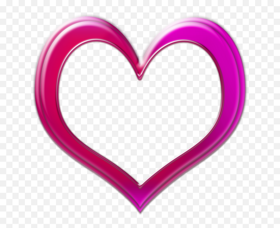 Heart Frame Symbol - Png Love Frame Emoji,Facebook Heart Emoticons
