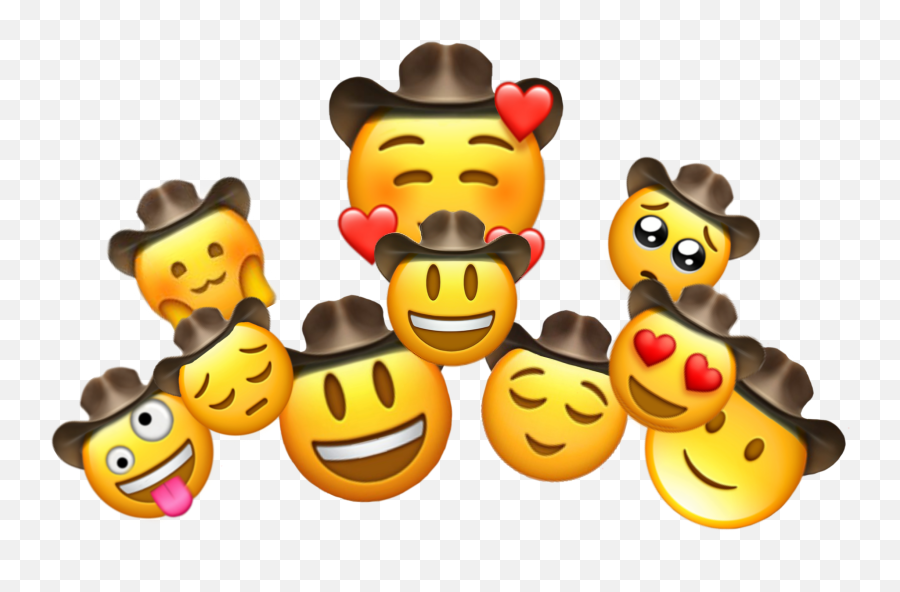 Largest Collection Of Free - Cartoon Emoji,Cowgirl Emoji