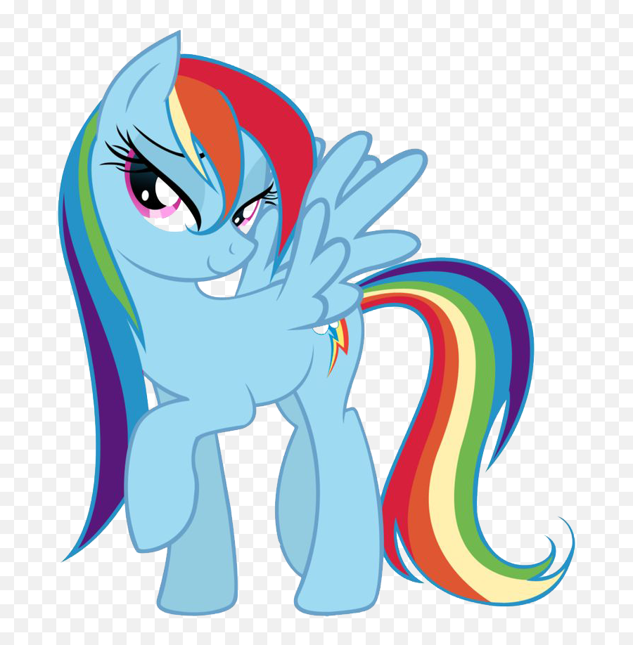 Rainbow Dash Flying 2 My Little Pony Png - Rarity Rainbow Dash My Little Pony Emoji,Pony Emoji