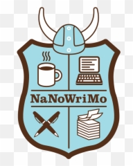 Flag Writers Connect - National Novel Writing Month Emoji