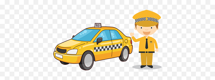 Taxi Clipart Png - Taxi Driver Png Emoji,Taxi Emoji