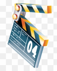 Clapperboard icon png 1 PNG Image - Decoration Cinema Png Emoji