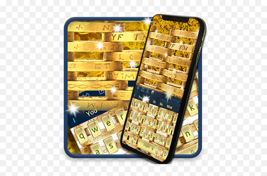 Live Gold Coin Keyboard Theme U2013 Aplikace Na Google Play - Gold Emoji,Gold Coin Emoji