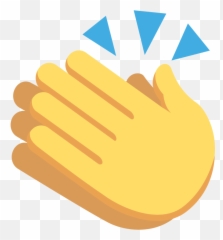 Emojione 1f44f - Transparent Clapping Png