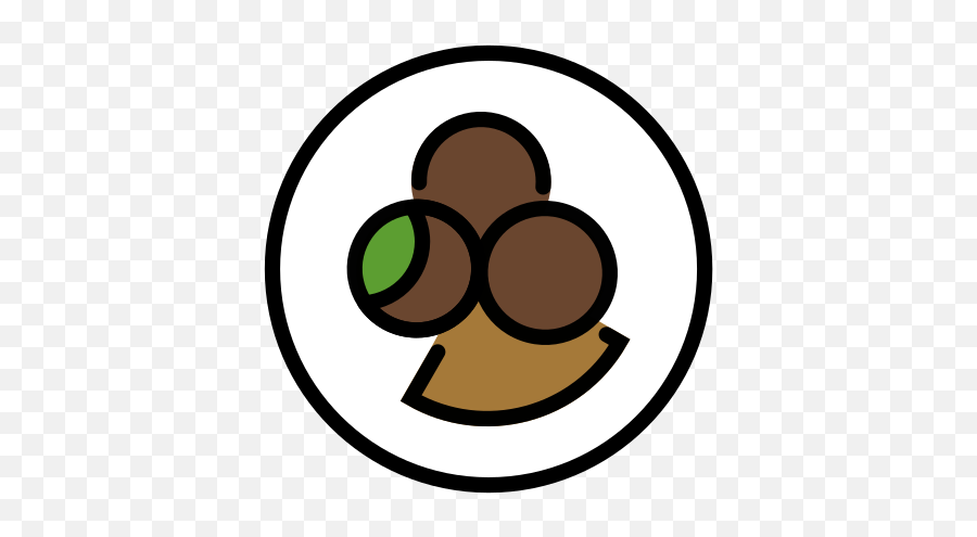 Falafel Emoji - Dot,Meatball Emoji