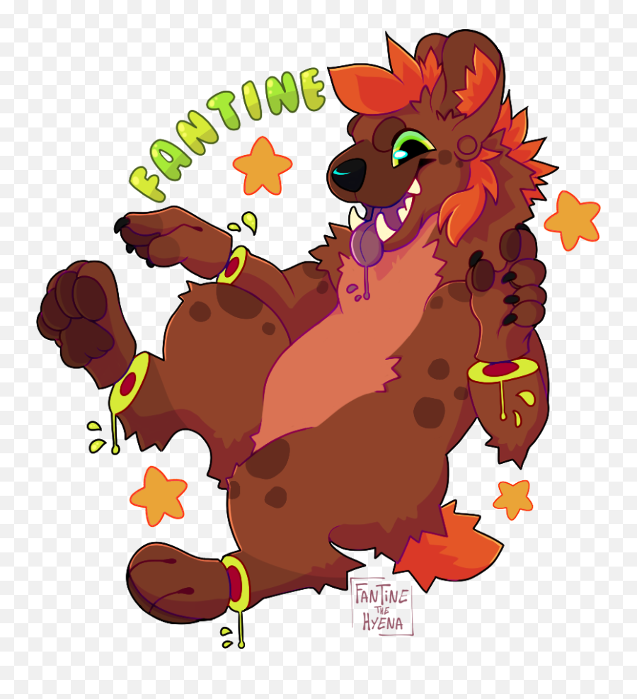 Fantine Charms By Fantine - Fur Affinity Dot Net Fictional Character Emoji,Hyena Emoji