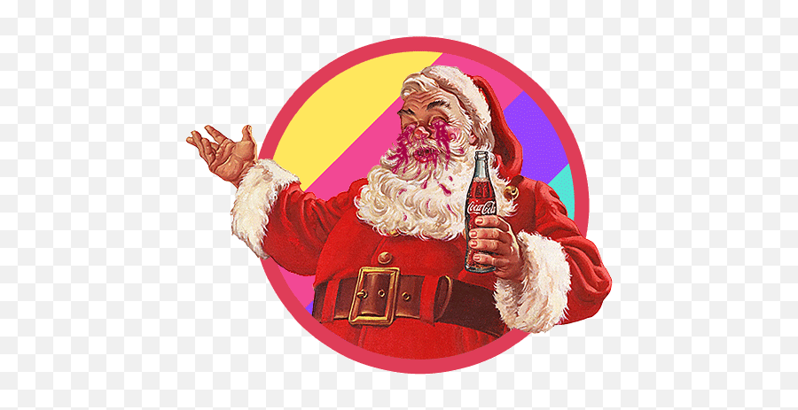 Top Cute Santa Stickers For Android - Trippy Santa Gif Emoji,Santa Emoji Android