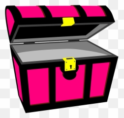 Pirate Treasure Chest Rich - Pink Treasure Chest Clipart Emoji,Treasure Chest Emoji