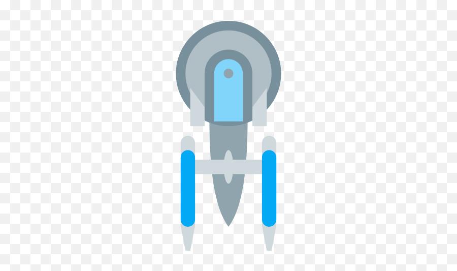 Enterprise Ncc 1701 B Icon - Vertical Emoji,Star Trek Enterprise Emoji