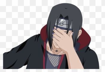 Facepalm Transparent Png Clipart Free - Itachi Emoji