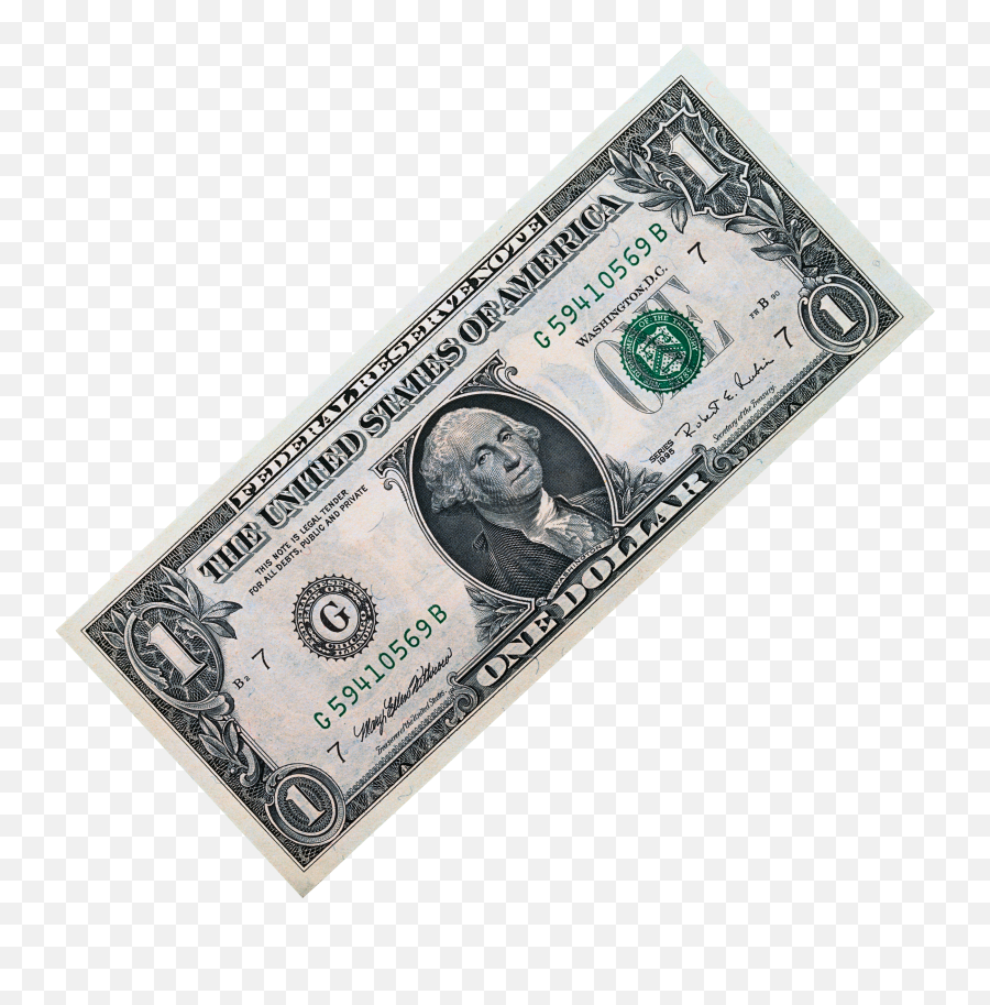 Money Png Image - One Dollar Bill Transparent Background Emoji,Gun Emoji Iphone