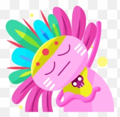 Cdmx Emojis - Ajolotes Animados,Mexican Emoji