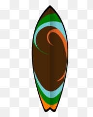 Hawaiian Surfboard Clipart Clipart Kid - Hawaiian Surfboard Png Emoji,Surfboard Emoji