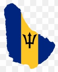 Flag - Barbados Map Emoji