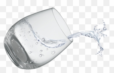 Copo Água Cup Water - Glass Of Spilling Transparent Background Emoji