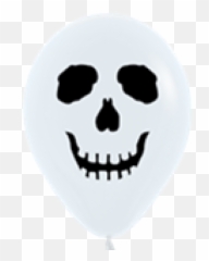 Skull Face Png Picture - Halloween Faces For Balloons Emoji