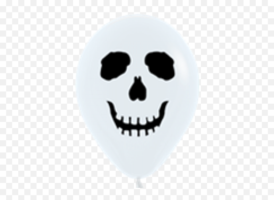Skull Face Png Picture - Halloween Faces For Balloons Emoji,Skeleton Emoticon